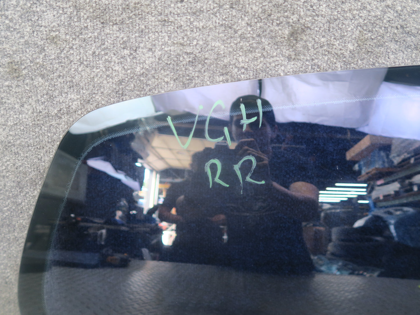 06-09 VW Golf MK5 R32 2DOOR Rear Right Quarter Glass Window OEM
