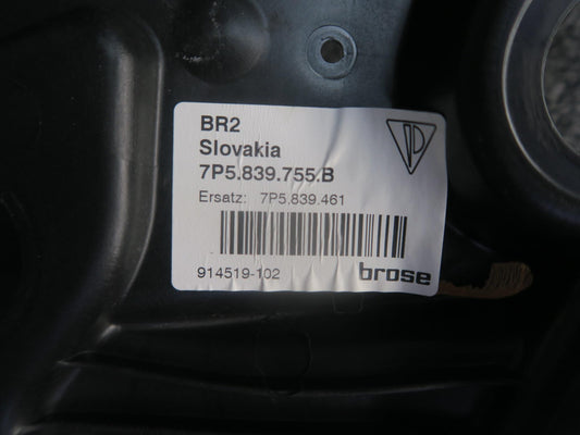 2011-2018 Porsche Cayenne 958 Rear Left Door Window Regulator w Motor OEM