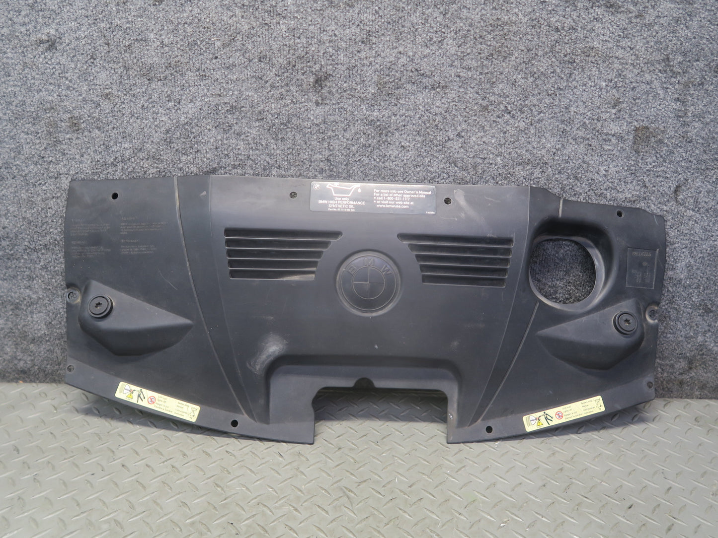 03-08 BMW E85 Z4 Engine Upper Trim Cover Panel OEM