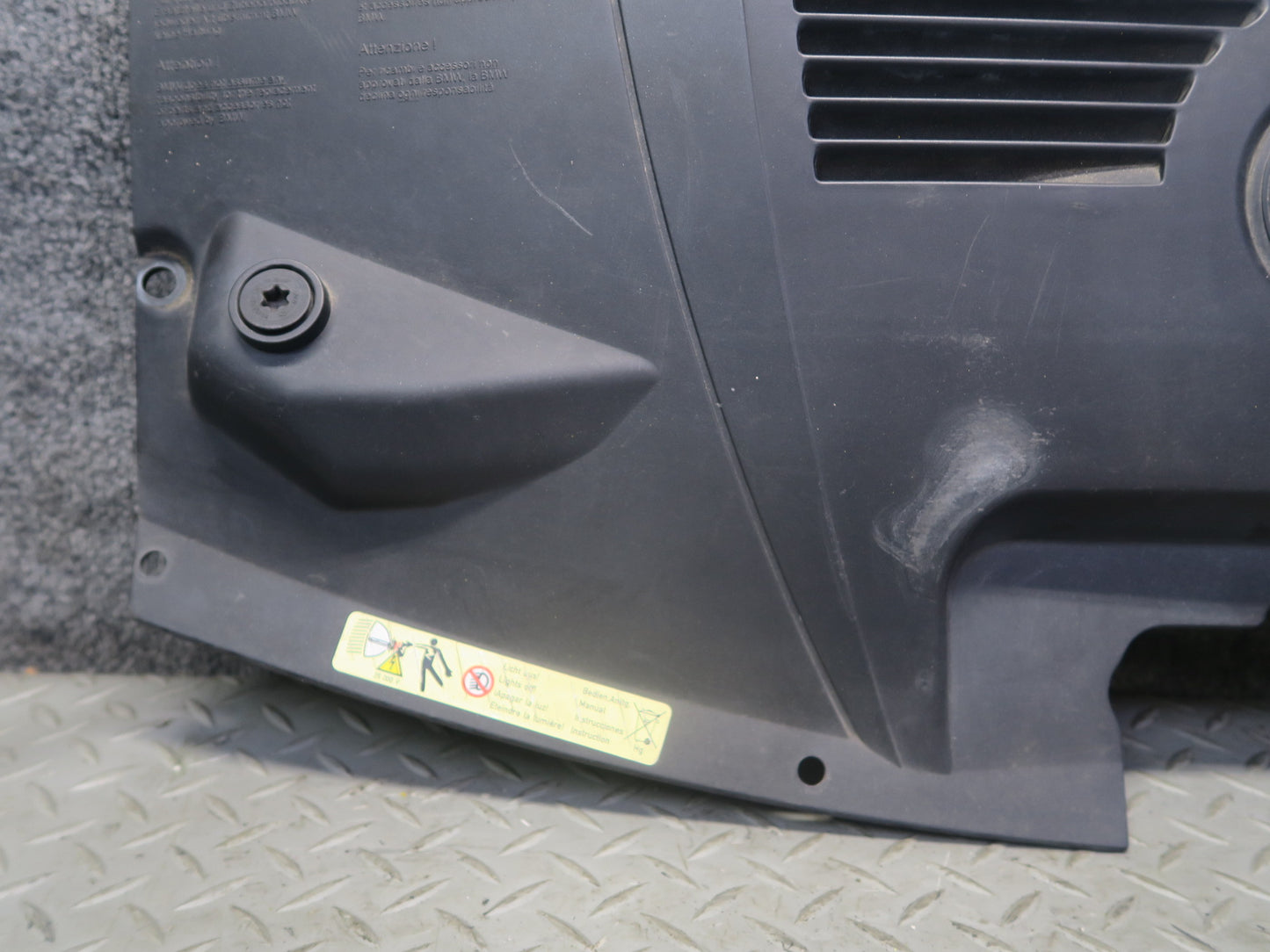 03-08 BMW E85 Z4 Engine Upper Trim Cover Panel OEM