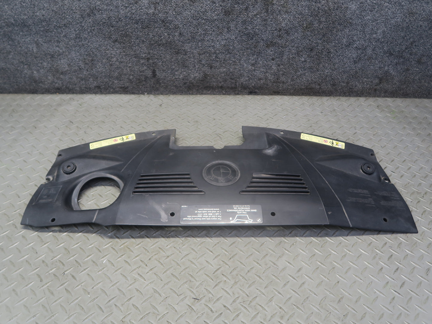 03-08 BMW E85 Z4 Engine Upper Trim Cover Panel OEM