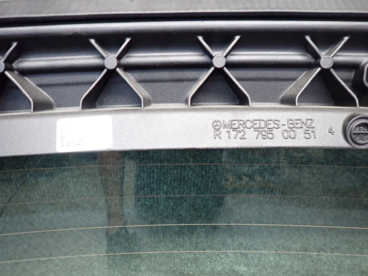 2012-2020 Mercedes R172 SLK SLC Rear Back Windshield Window Glass
