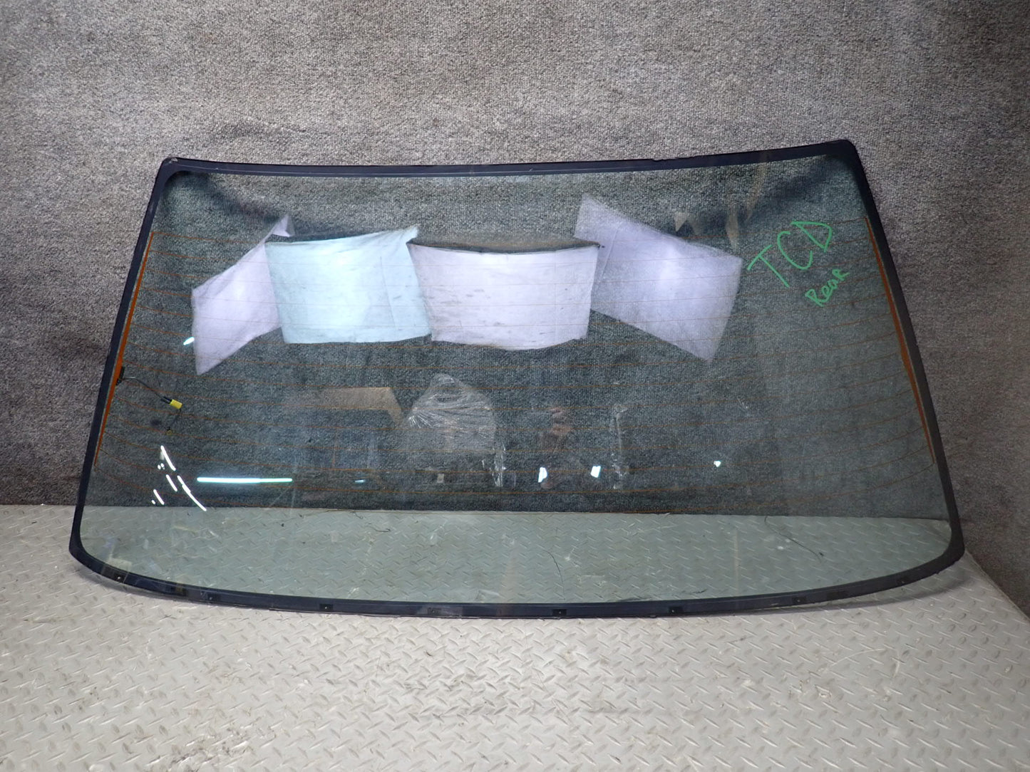 84-86 Toyota Cressida MX73 Sedan Rear Back Heated Glass Window OEM