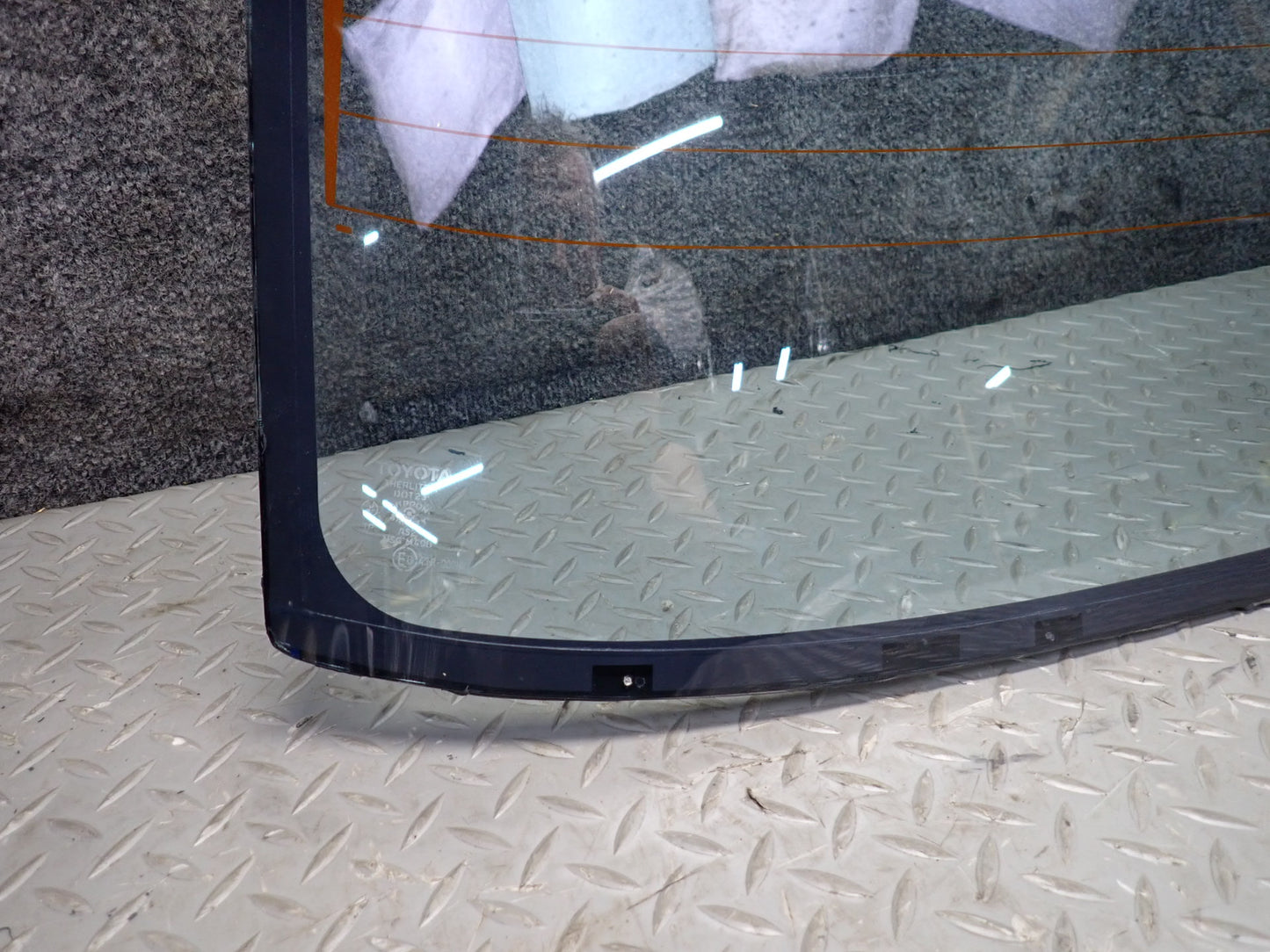 84-86 Toyota Cressida MX73 Sedan Rear Back Heated Glass Window OEM
