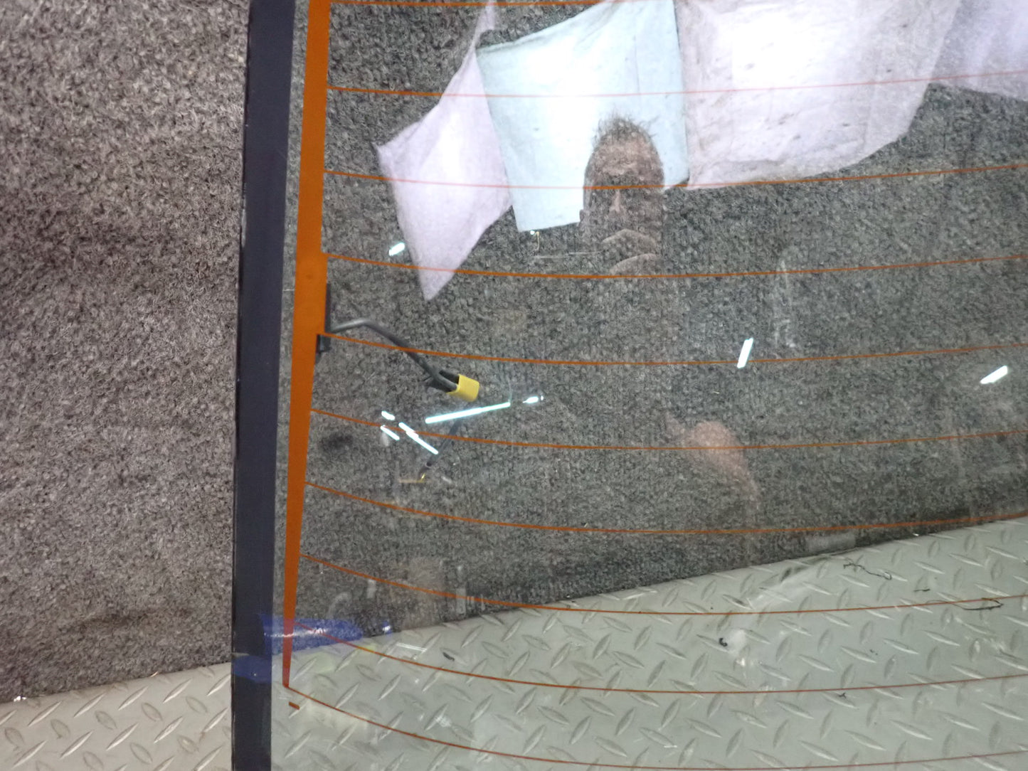 84-86 Toyota Cressida MX73 Sedan Rear Back Heated Glass Window OEM