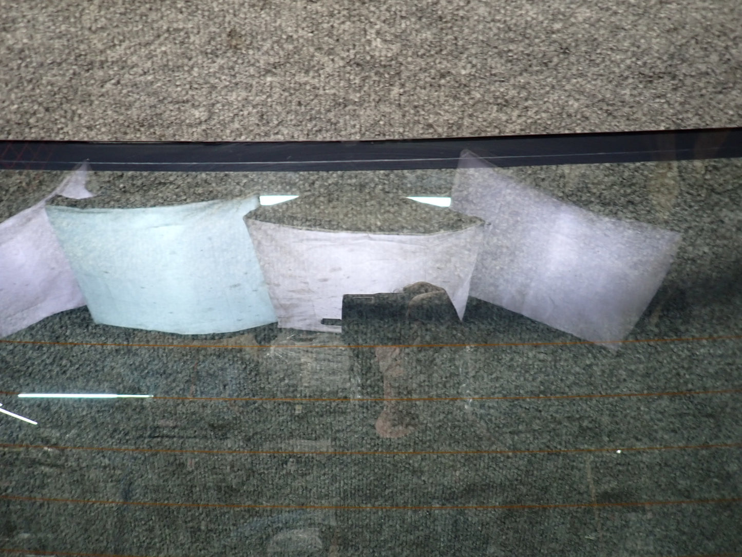 84-86 Toyota Cressida MX73 Sedan Rear Back Heated Glass Window OEM