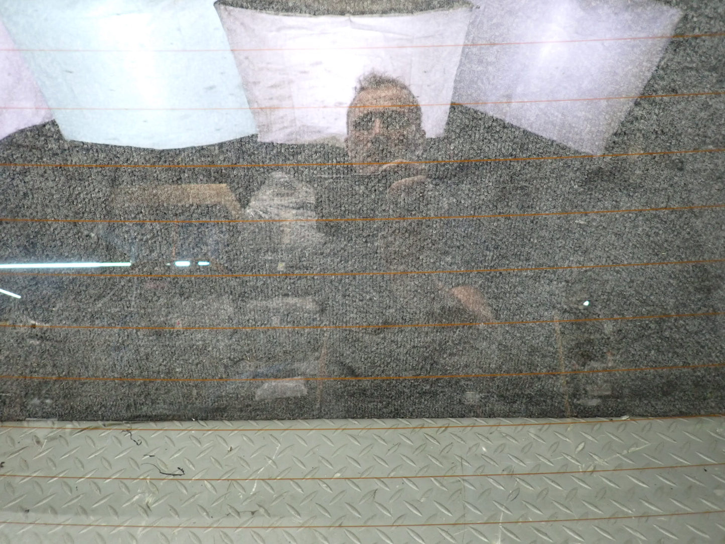 84-86 Toyota Cressida MX73 Sedan Rear Back Heated Glass Window OEM