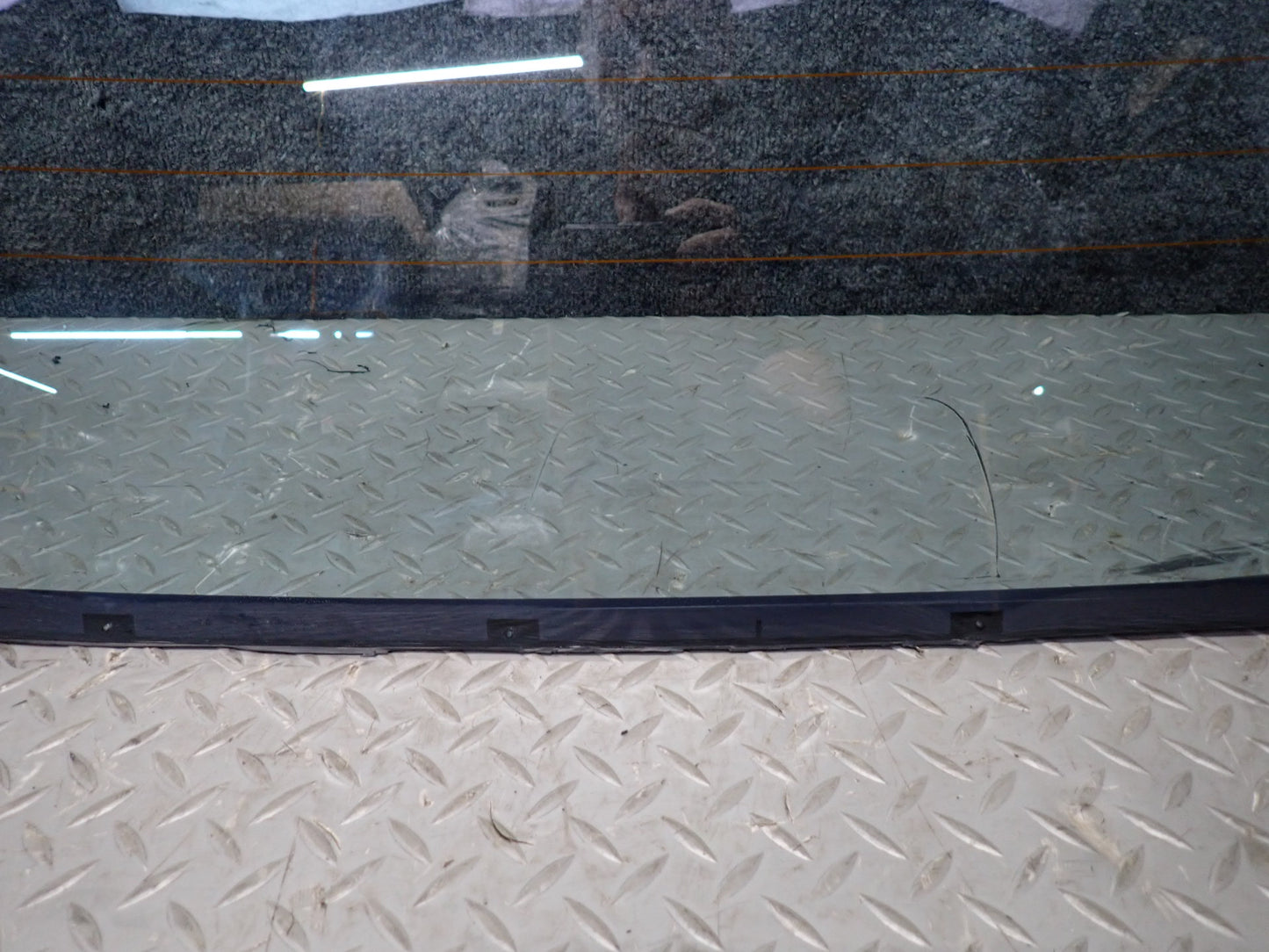 84-86 Toyota Cressida MX73 Sedan Rear Back Heated Glass Window OEM