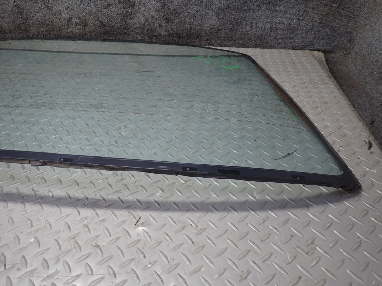 84-86 Toyota Cressida MX73 Sedan Rear Back Heated Glass Window OEM