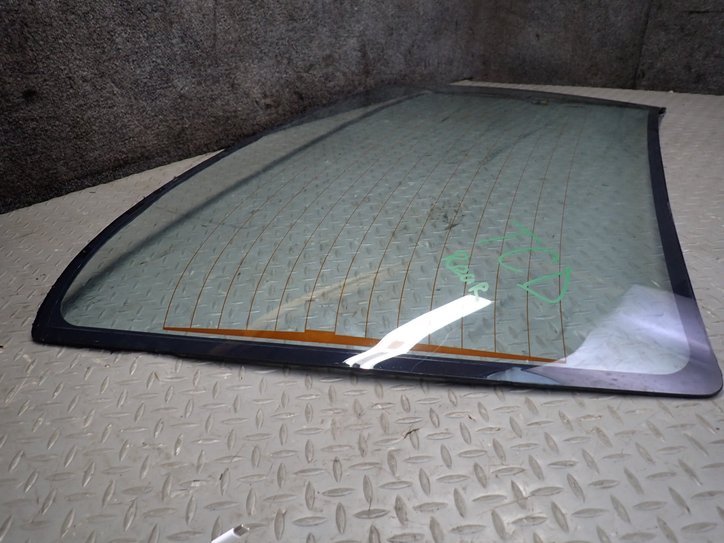 84-86 Toyota Cressida MX73 Sedan Rear Back Heated Glass Window OEM