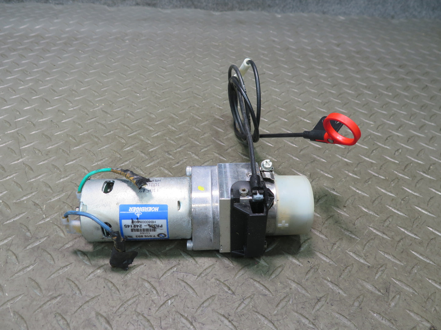 03-08 BMW E85 Z4 Convertible TOP Hydraulic Pump Motor w Cable 7016893 OEM