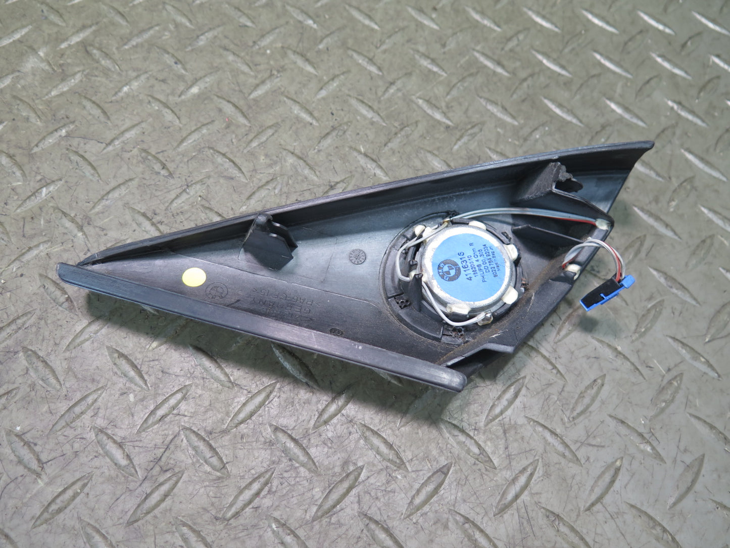 03-08 BMW E85 Z4 Set of 2 Left & Right TOP Hi-fi Door Tweeter Speaker w Trim OEM