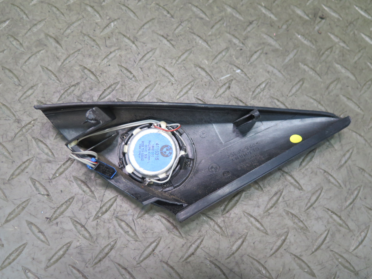03-08 BMW E85 Z4 Set of 2 Left & Right TOP Hi-fi Door Tweeter Speaker w Trim OEM