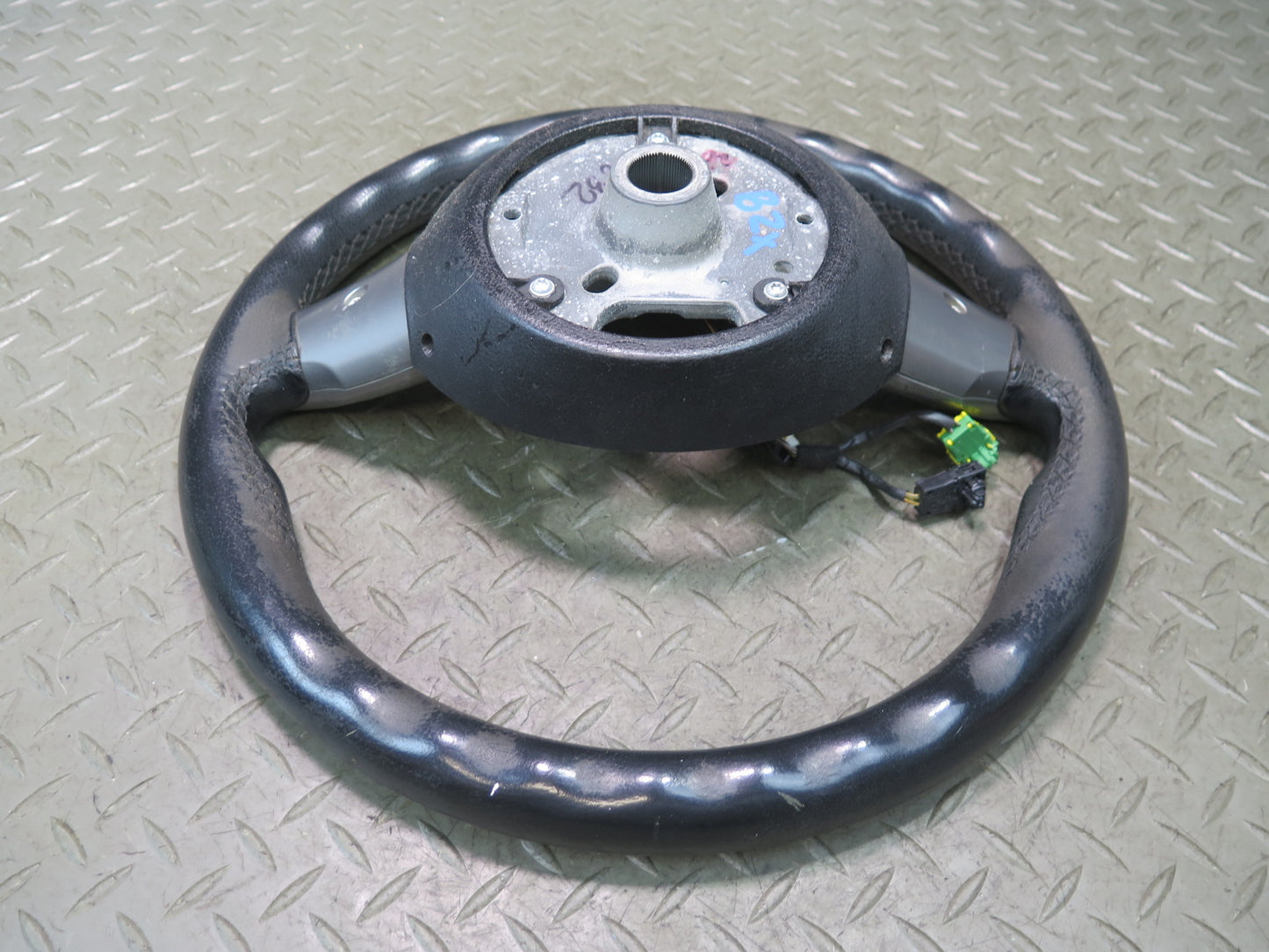 03-05 BMW E86 E85 Z4 Leather Sport Steering Black 6758158 OEM