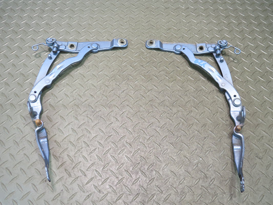 03-08 BMW E85 Z4 Set of 2 Rear Left & Right Trunk Hinge Maldives Blue OEM
