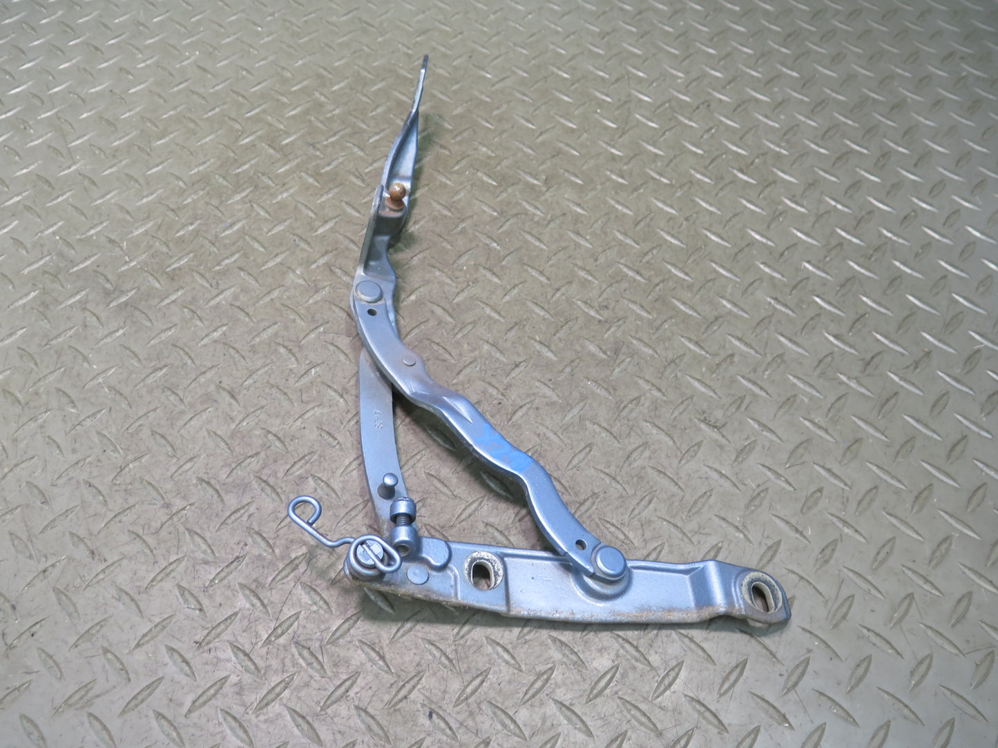 03-08 BMW E85 Z4 Set of 2 Rear Left & Right Trunk Hinge Maldives Blue OEM