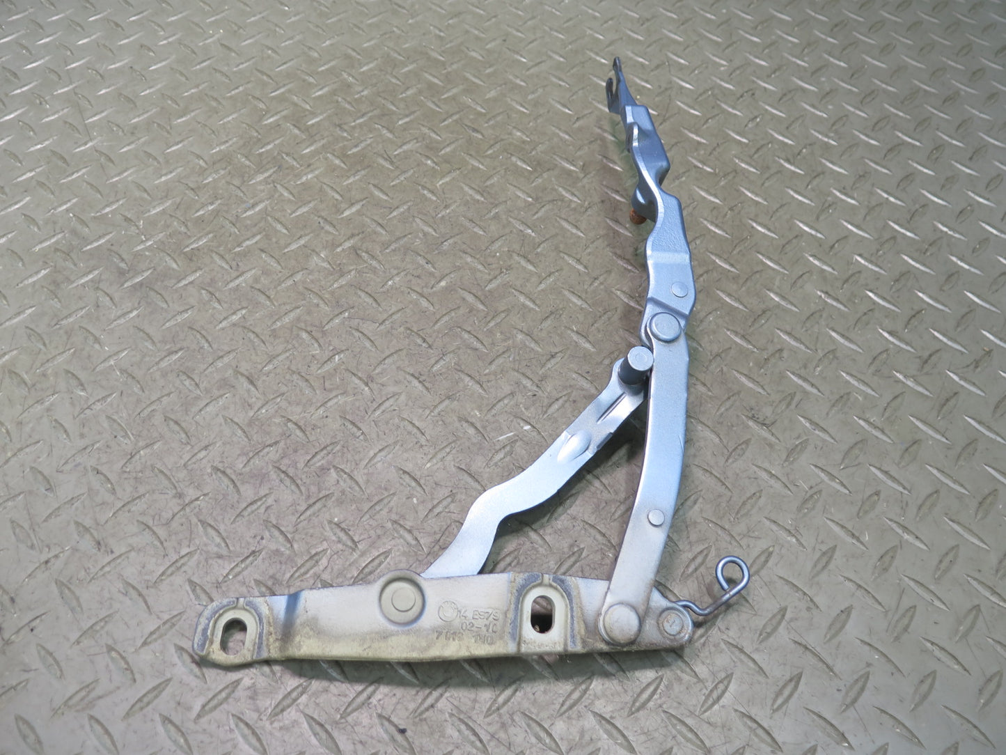 03-08 BMW E85 Z4 Set of 2 Rear Left & Right Trunk Hinge Maldives Blue OEM