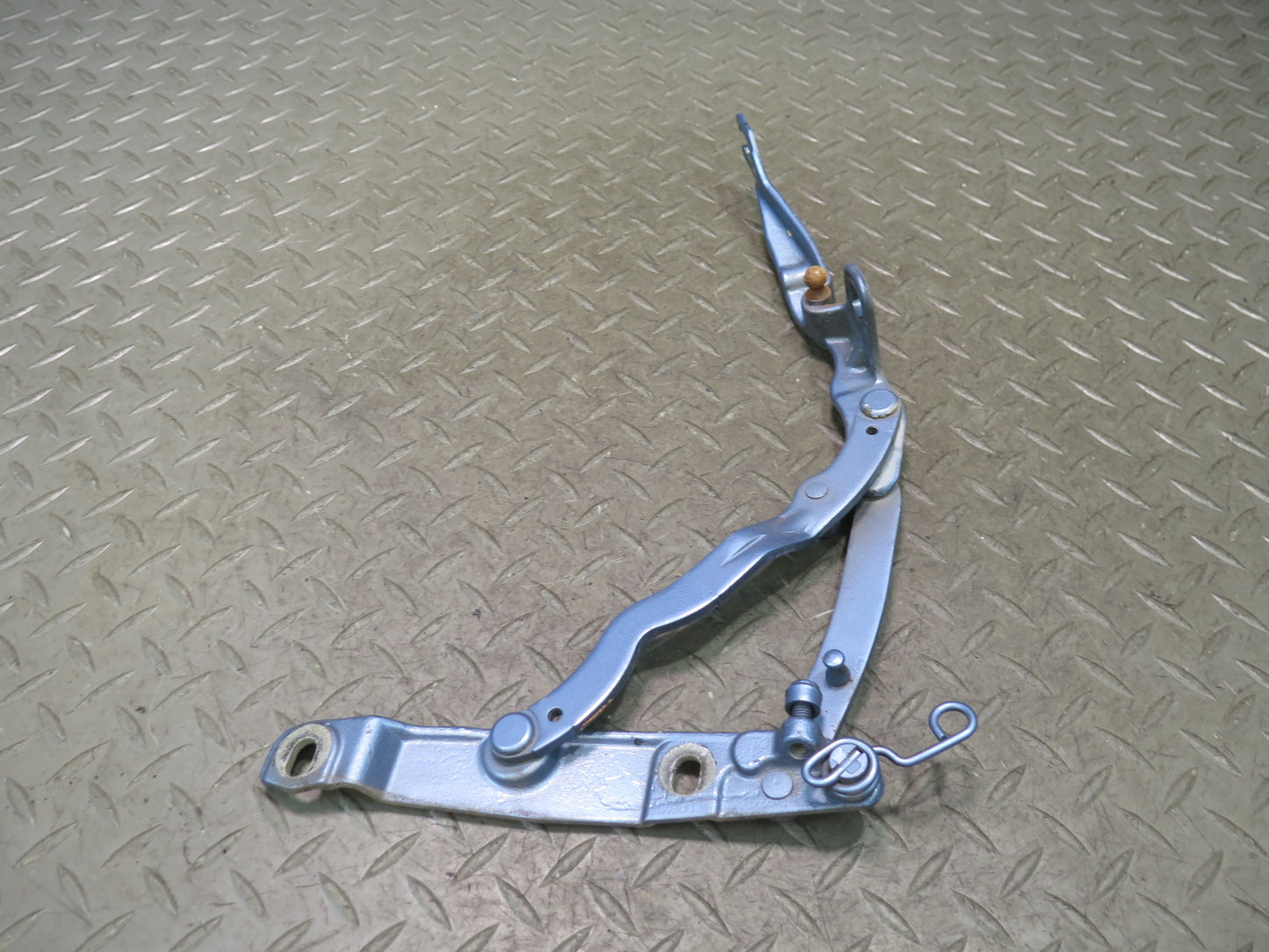 03-08 BMW E85 Z4 Set of 2 Rear Left & Right Trunk Hinge Maldives Blue OEM