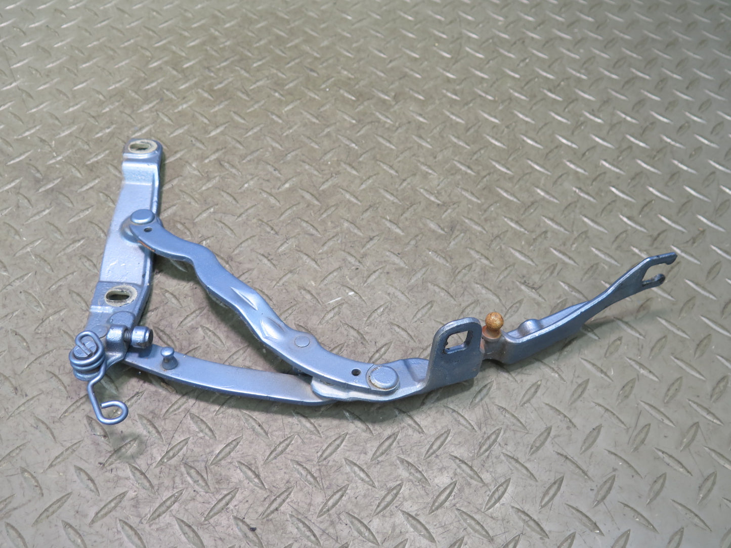 03-08 BMW E85 Z4 Set of 2 Rear Left & Right Trunk Hinge Maldives Blue OEM