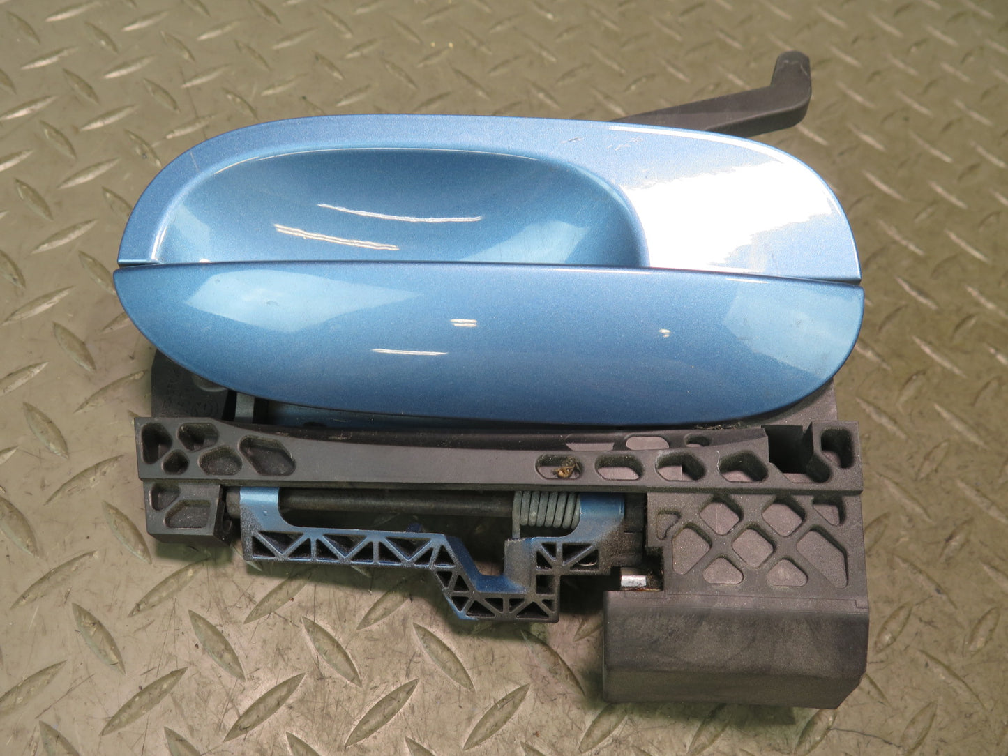 03-08 BMW E85 E86 Z4 Set of 2 Left & Right Door Exterior Handle Blue OEM