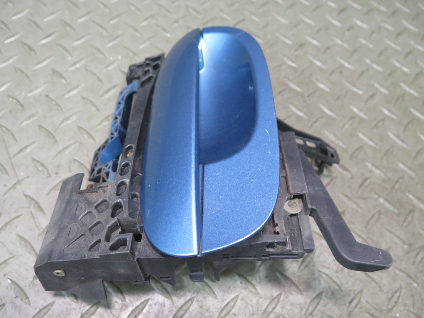 03-08 BMW E85 E86 Z4 Set of 2 Left & Right Door Exterior Handle Blue OEM