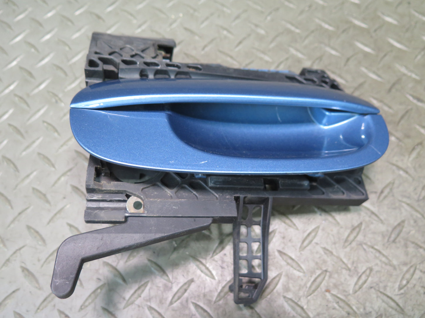 03-08 BMW E85 E86 Z4 Set of 2 Left & Right Door Exterior Handle Blue OEM
