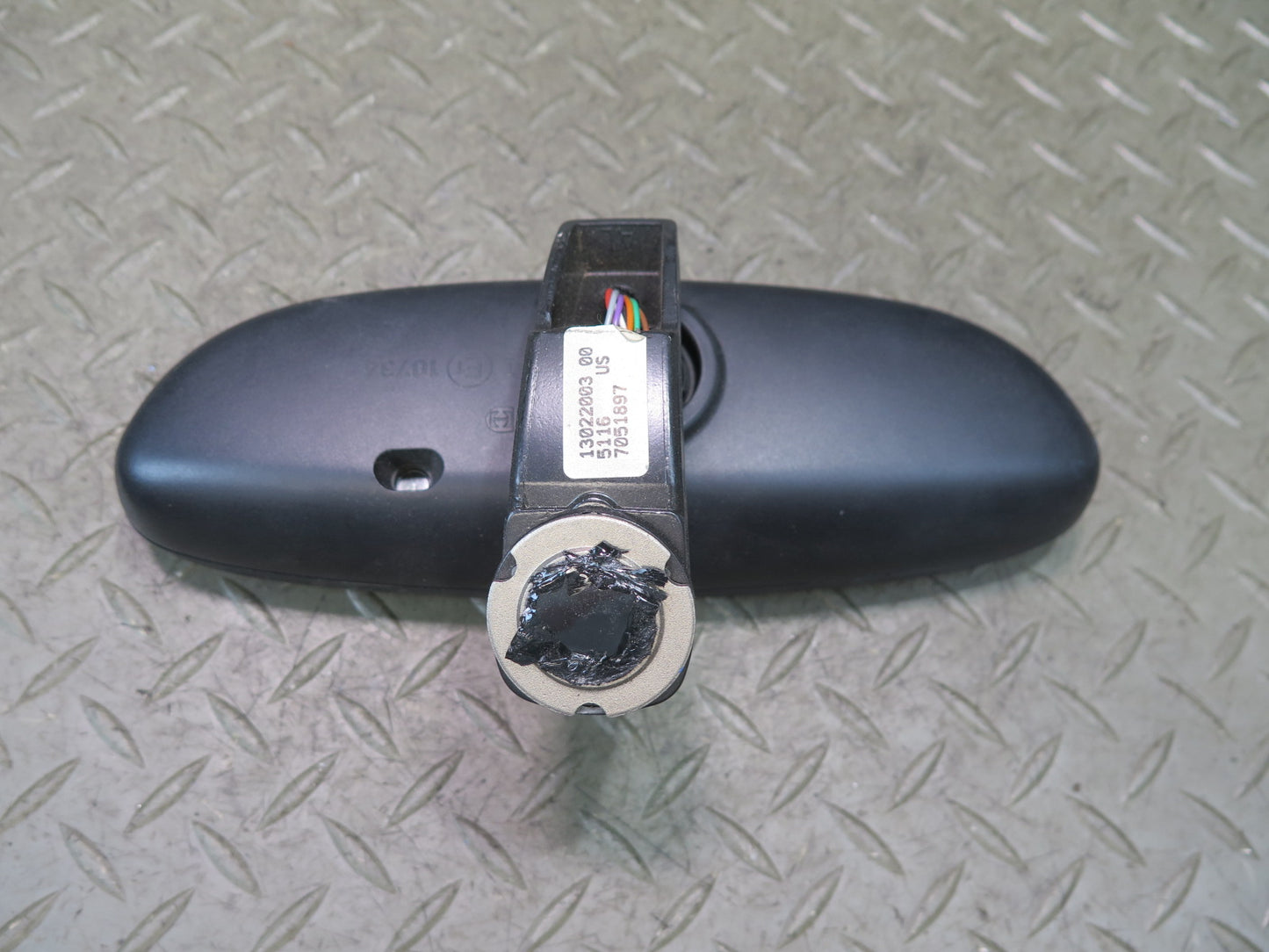 03-08 BMW E85 Z4 Auto Dimming Interior Rear View Mirror EC LED 7051897 OEM