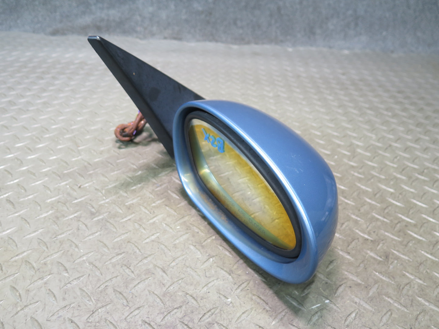 03-08 BMW E85 Z4 Right Door Exterior Auto Dimm Side View Mirror Discoloration