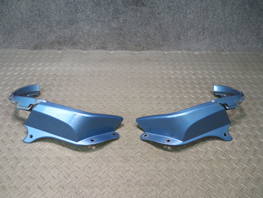 03-05 BMW E85 Z4 Set of 2 Rear Left & Right Tail Light Trim Cover Panel Blue OEM