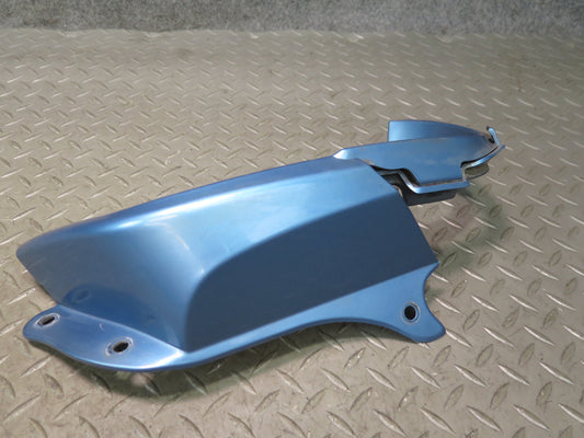03-05 BMW E85 Z4 Set of 2 Rear Left & Right Tail Light Trim Cover Panel Blue OEM