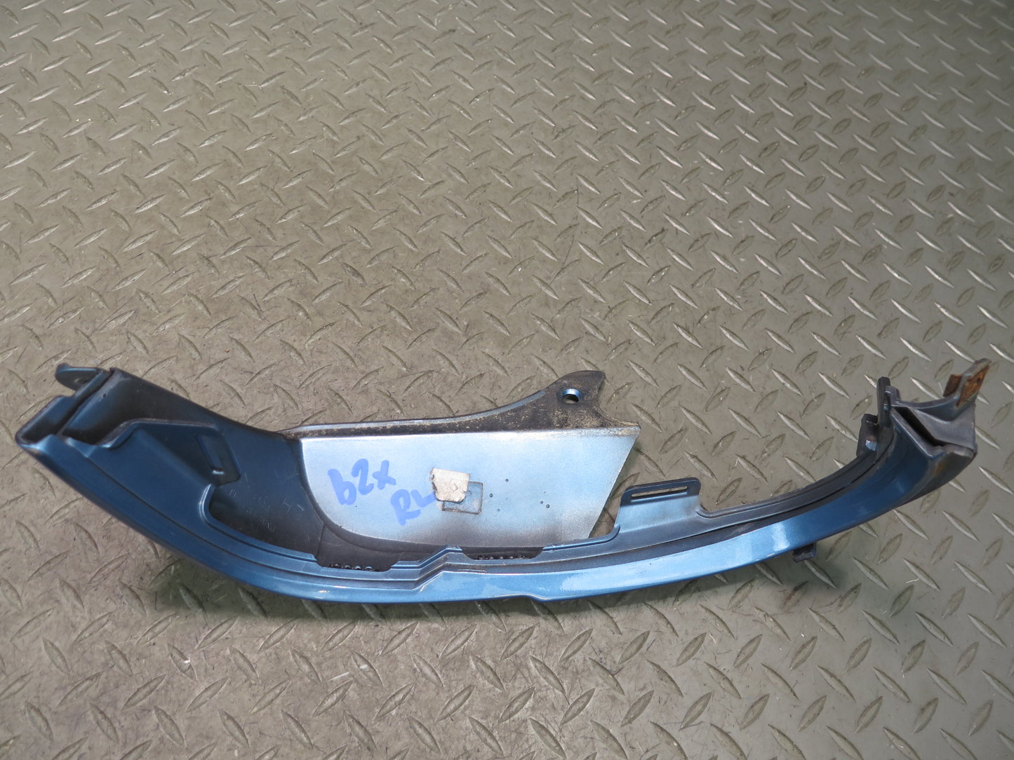 03-05 BMW E85 Z4 Set of 2 Rear Left & Right Tail Light Trim Cover Panel Blue OEM