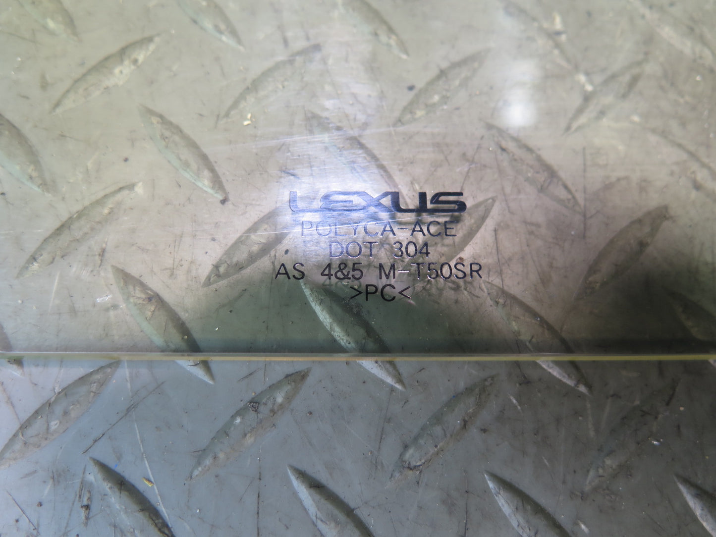 02-10 Lexus UZZ40L SC430 Interior Rear Wind Deflector OEM