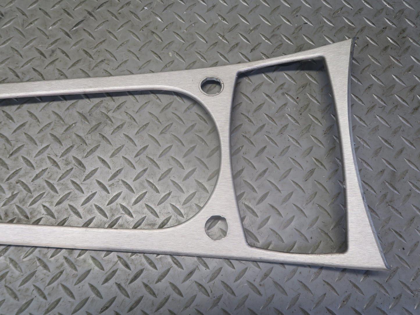 03-05 BMW E85 Z4 Set of 3 Left Right Dashboard Center Console Trim Aluminum OEM