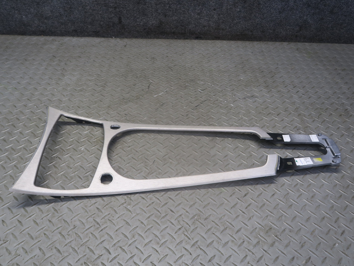 03-05 BMW E85 Z4 Set of 3 Left Right Dashboard Center Console Trim Aluminum OEM