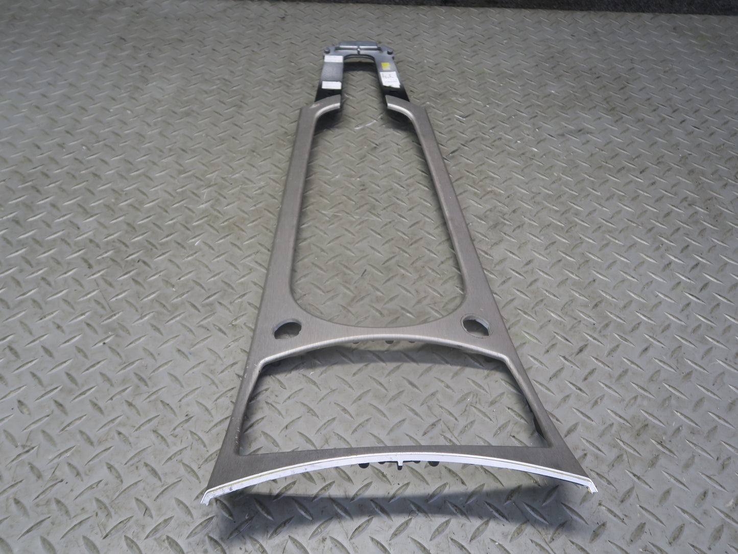 03-05 BMW E85 Z4 Set of 3 Left Right Dashboard Center Console Trim Aluminum OEM