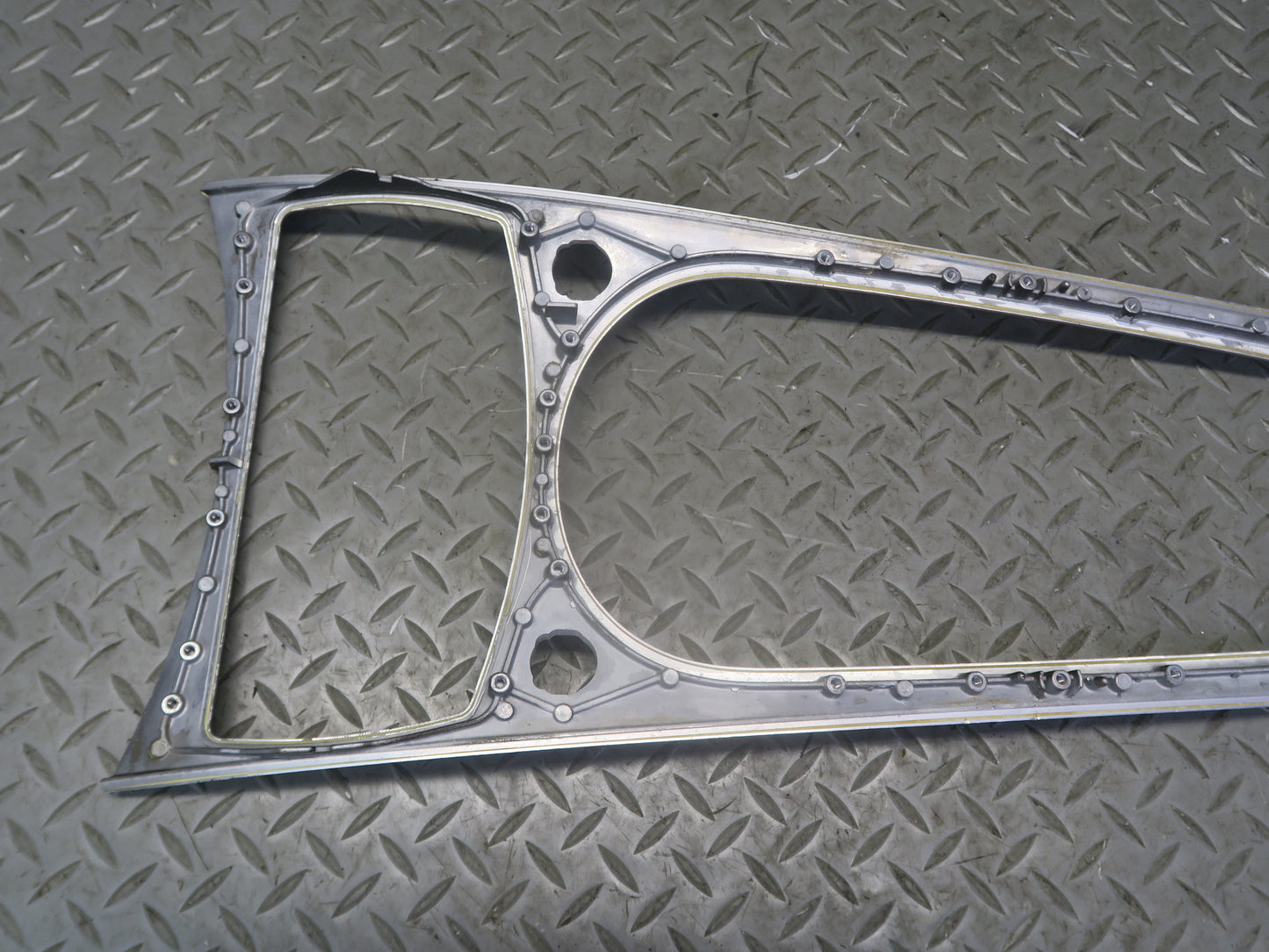 03-05 BMW E85 Z4 Set of 3 Left Right Dashboard Center Console Trim Aluminum OEM