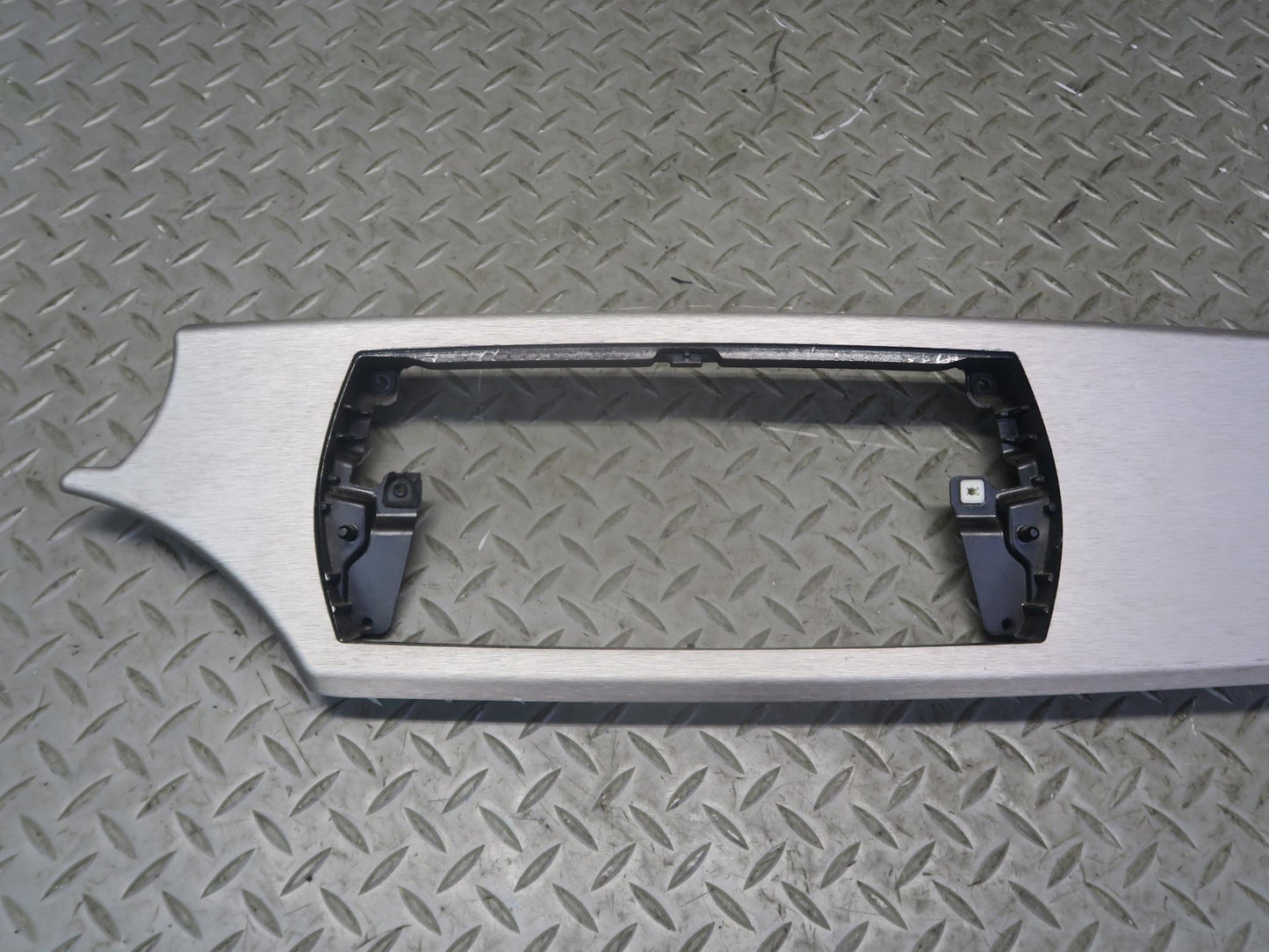 03-05 BMW E85 Z4 Set of 3 Left Right Dashboard Center Console Trim Aluminum OEM