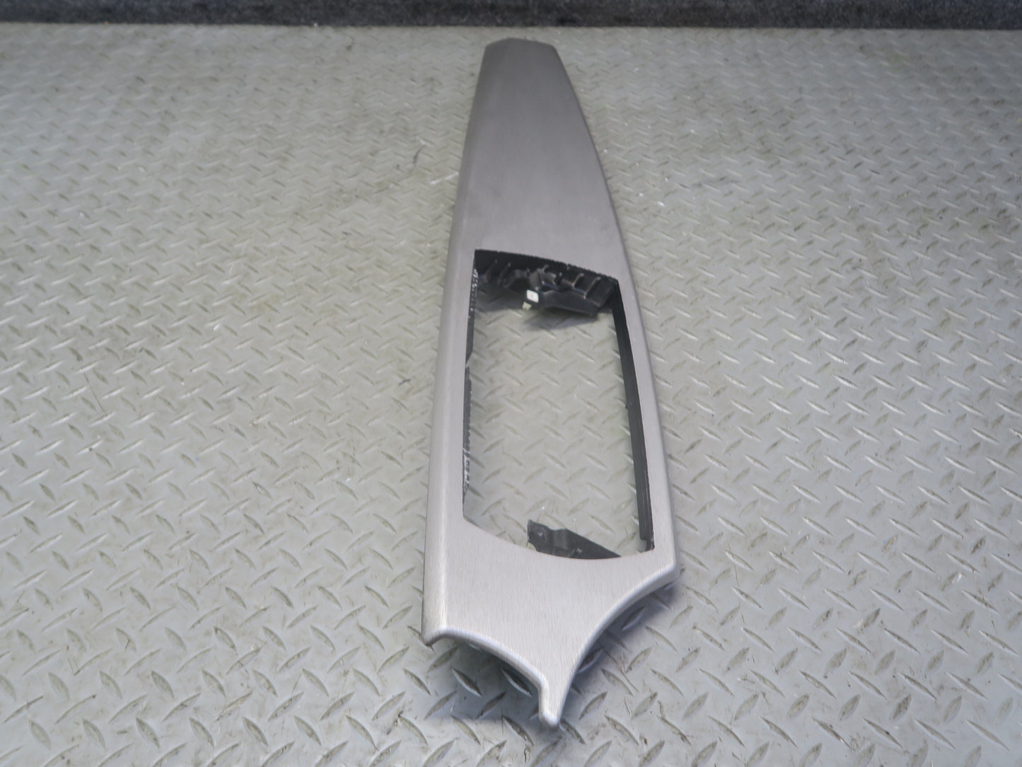 03-05 BMW E85 Z4 Set of 3 Left Right Dashboard Center Console Trim Aluminum OEM