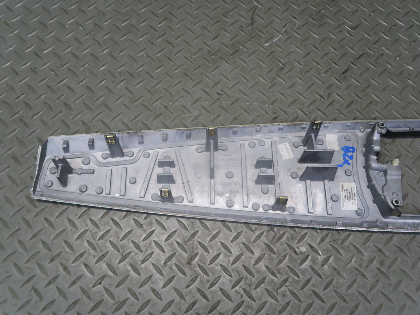 03-05 BMW E85 Z4 Set of 3 Left Right Dashboard Center Console Trim Aluminum OEM