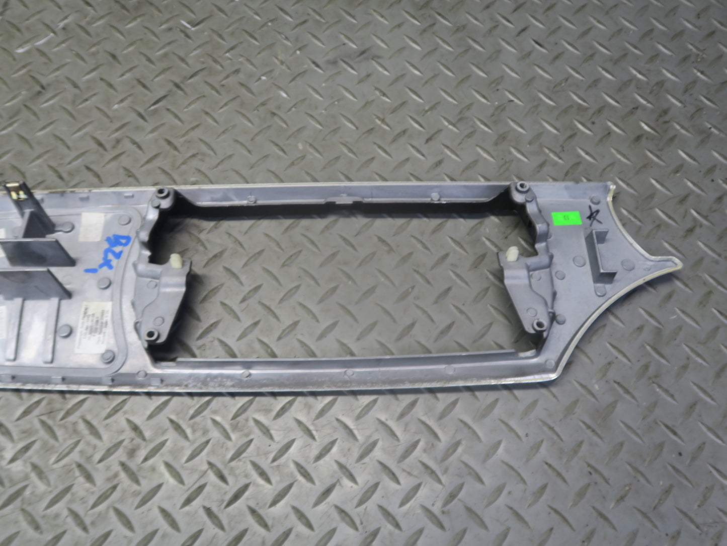 03-05 BMW E85 Z4 Set of 3 Left Right Dashboard Center Console Trim Aluminum OEM