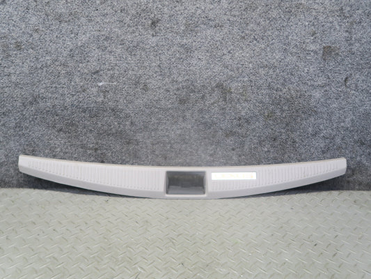 02-10 Lexus SC430 UZZ40L Rear Trunk Floor Finish Sill Scuff Plate Trim Panel OEM