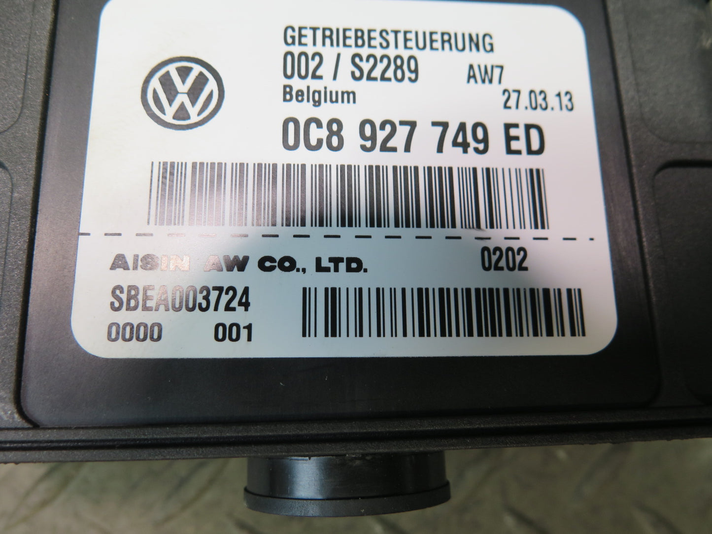 2013 Porsche Cayenne 958 4.8L GTS Transmission Control Module TCM TCU