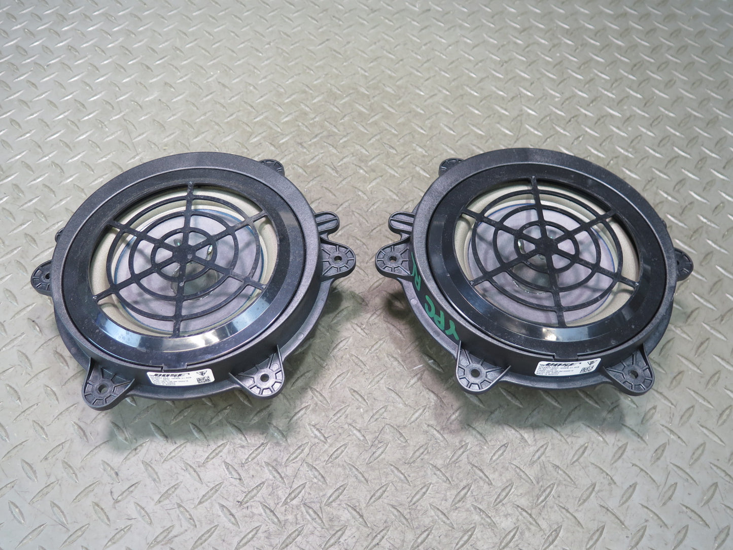 2011-2018 Porsche Cayenne 958 Rear Left & Right Door Bose Speaker Set of 2