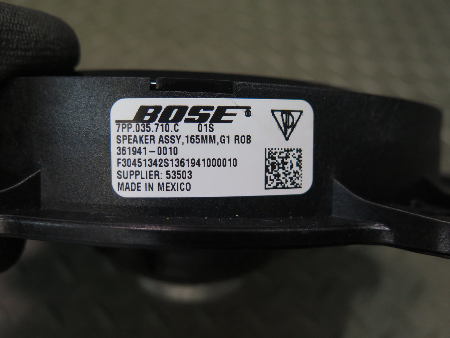 2011-2018 Porsche Cayenne 958 Rear Left & Right Door Bose Speaker Set of 2