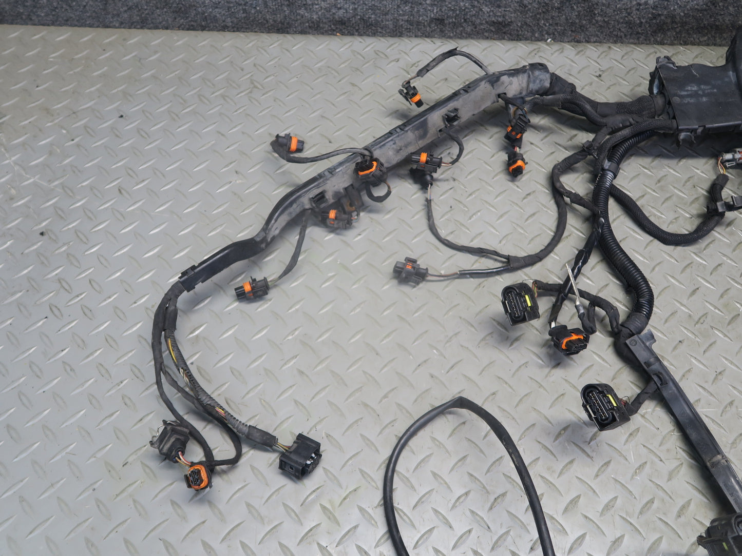 2008-2010 Porsche Cayenne 957 Turbo 4.8L M48.51 Engine Wire Wiring Hanress
