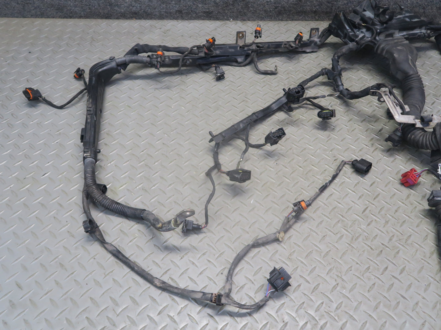 2008-2010 Porsche Cayenne 957 Turbo 4.8L M48.51 Engine Wire Wiring Hanress