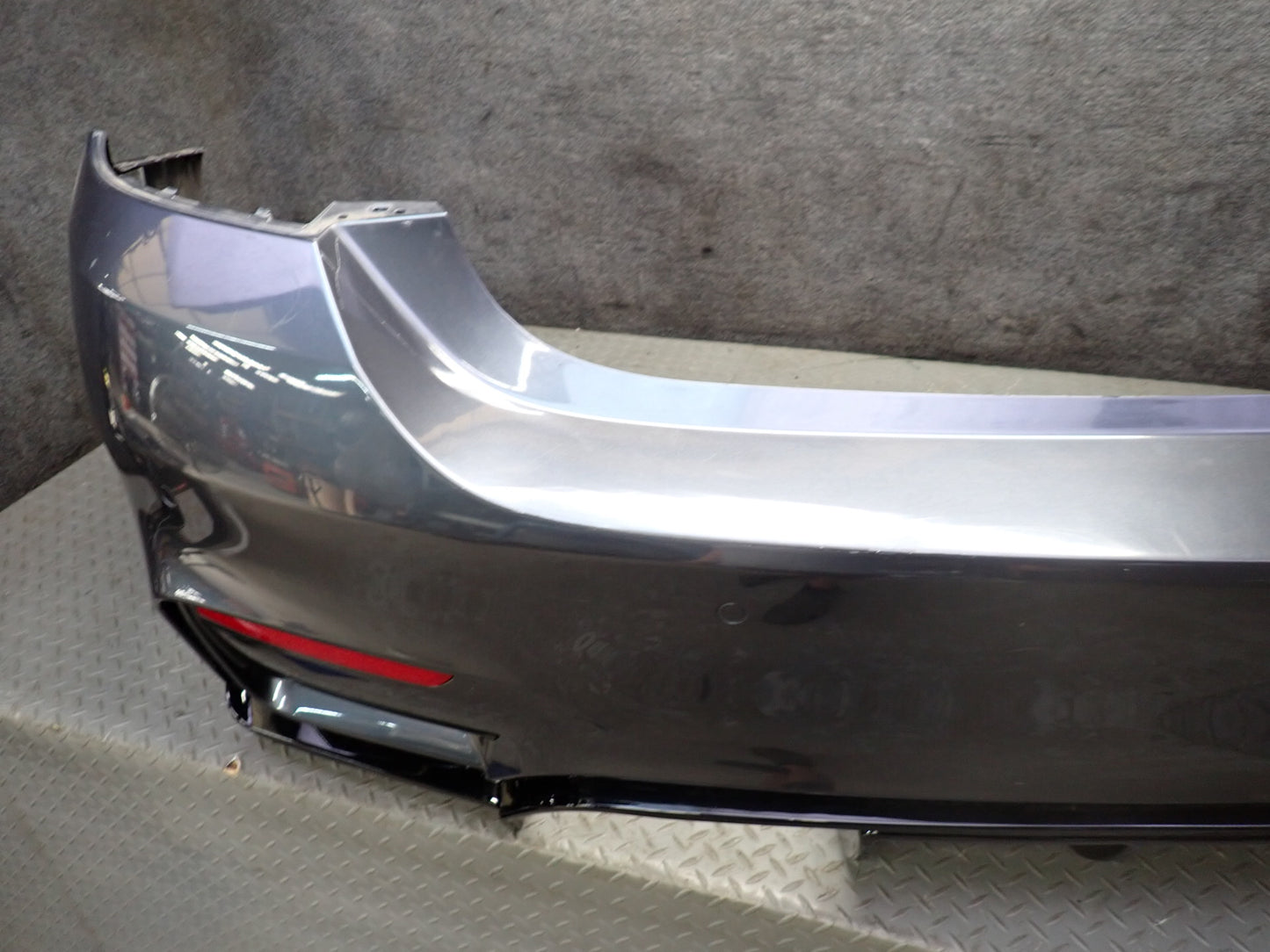 2015-2020 BMW F82 F83 M4 Rear Bumper Cover Panel W/ PDC Mineral Gray