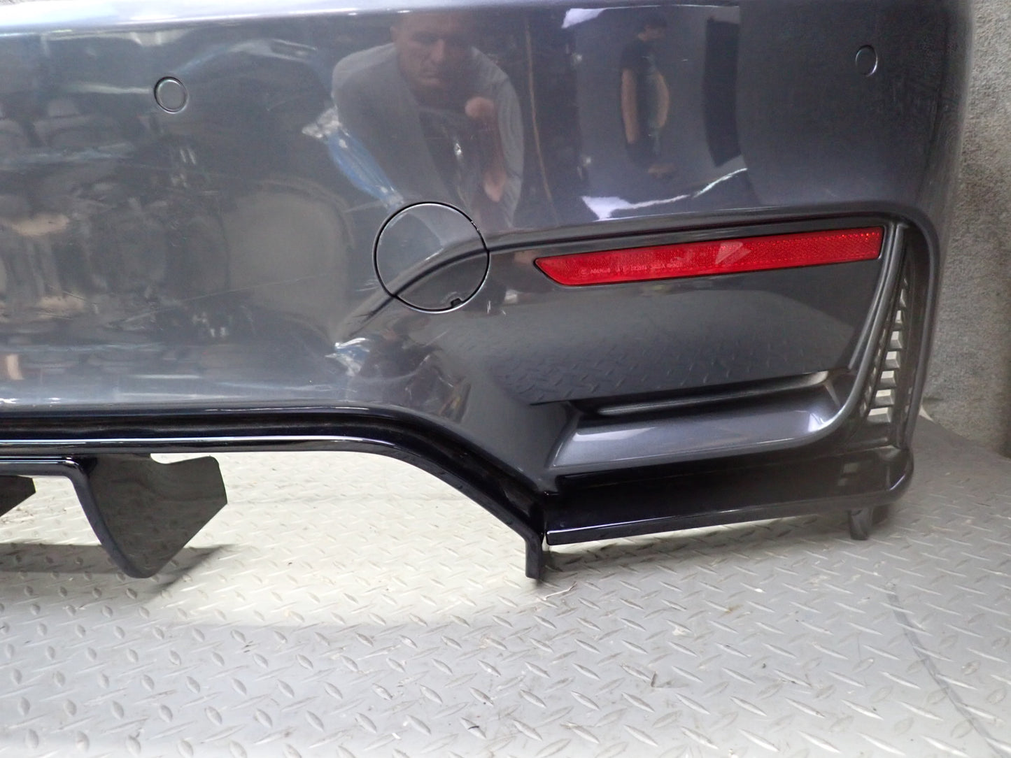 2015-2020 BMW F82 F83 M4 Rear Bumper Cover Panel W/ PDC Mineral Gray