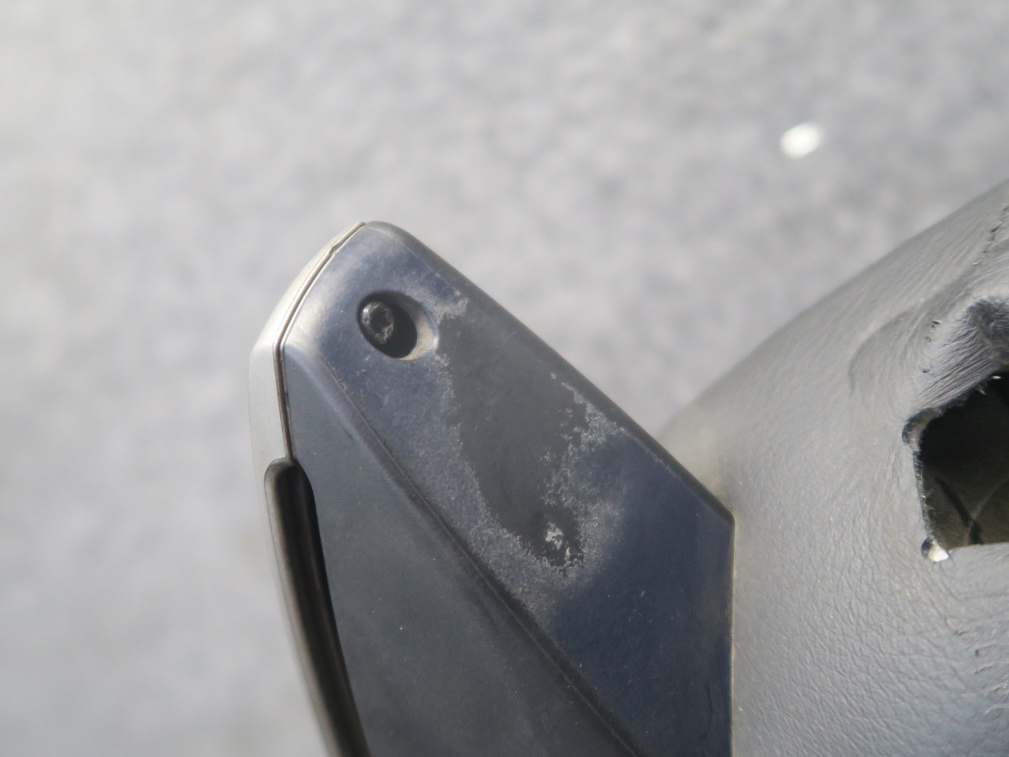 03-08 BMW E85 Z4 Front Right Seat Upper Backrest Leather Cushion OEM