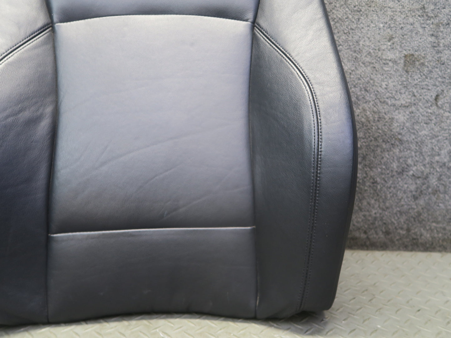 03-08 BMW E85 Z4 Front Right Seat Upper Backrest Leather Cushion OEM